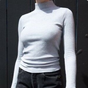 Brandy Melville Ribbed Turtleneck